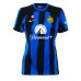 Camisa de Futebol Inter Milan Henrikh Mkhitaryan #22 Equipamento Principal Mulheres 2023-24 Manga Curta